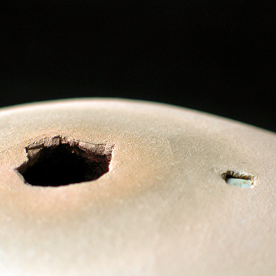 Untitled ceramic form 3021 - Justin Ladd